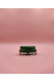 Mini Doğal Jel Glitter - Green 5ml