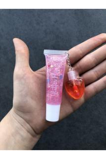 Kalpli 2’li dudak parlatıcısı lip balm lip gloss