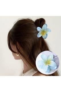 1 Adet Mavi Lotus Çiçek Toka